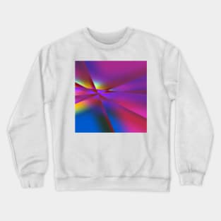 Pink blue abstract texture art Crewneck Sweatshirt